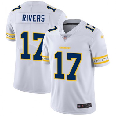 Los Angeles Chargers NFL Football Philip Rivers White Jersey Men Limited  #17 Team Logo Fashion->women nfl jersey->Women Jersey